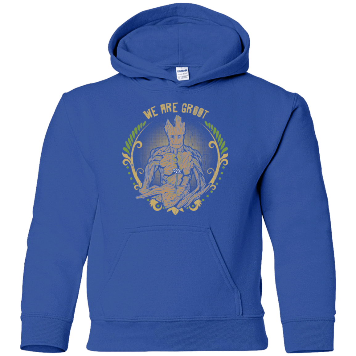 Sweatshirts Royal / YS We are Groot Youth Hoodie