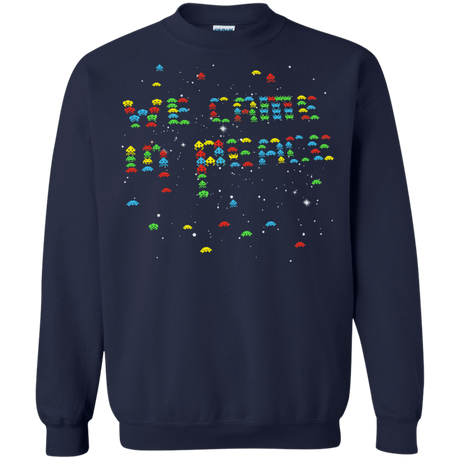 Sweatshirts Navy / S We came in peace Crewneck Sweatshirt