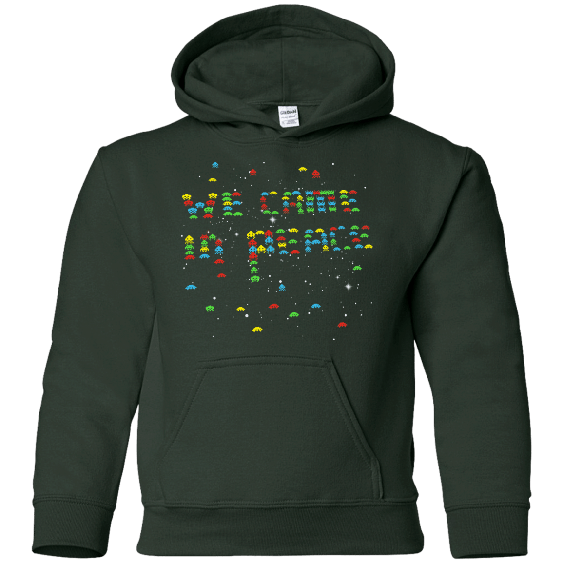 We came in peace Youth Hoodie