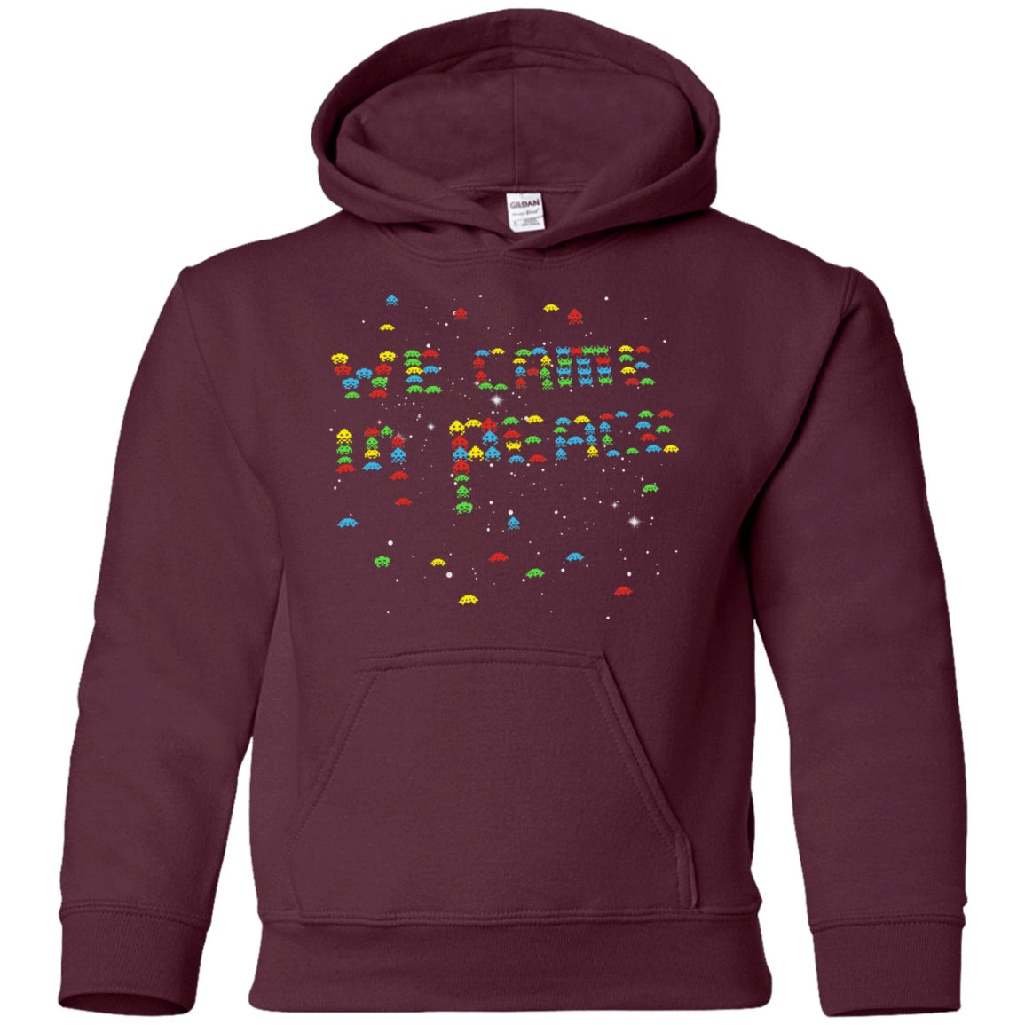 We came in peace Youth Hoodie