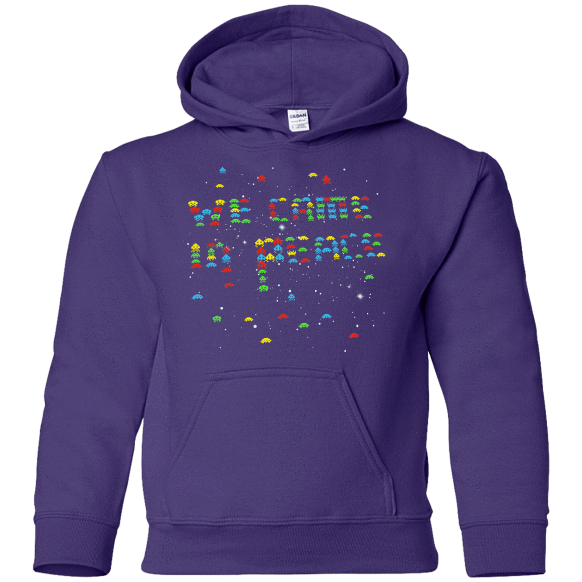We came in peace Youth Hoodie