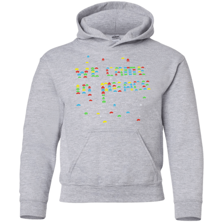 Sweatshirts Sport Grey / YS We came in peace Youth Hoodie