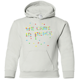 Sweatshirts White / YS We came in peace Youth Hoodie