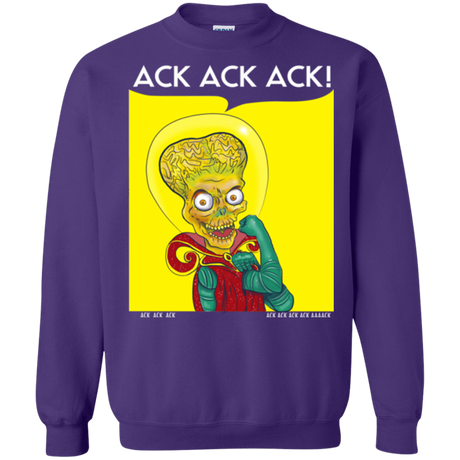 Sweatshirts Purple / Small We Can Ack Ack Ack Crewneck Sweatshirt