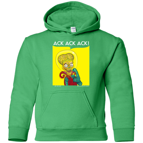 Sweatshirts Irish Green / YS We Can Ack Ack Ack Youth Hoodie