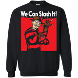 Sweatshirts Black / S We Can Slash It! Crewneck Sweatshirt