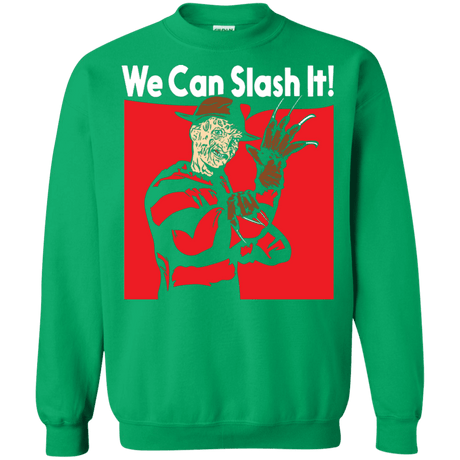 Sweatshirts Irish Green / S We Can Slash It! Crewneck Sweatshirt