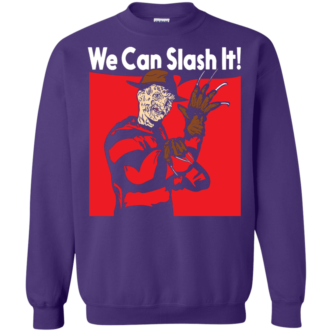 Sweatshirts Purple / S We Can Slash It! Crewneck Sweatshirt