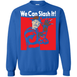 Sweatshirts Royal / S We Can Slash It! Crewneck Sweatshirt