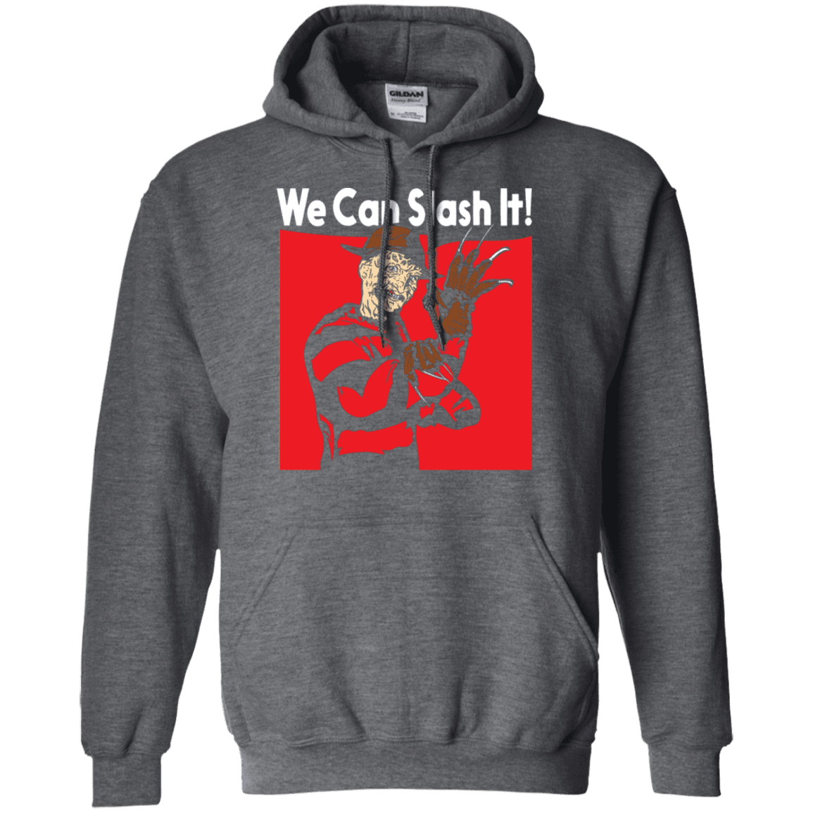 Sweatshirts Dark Heather / S We Can Slash It! Pullover Hoodie