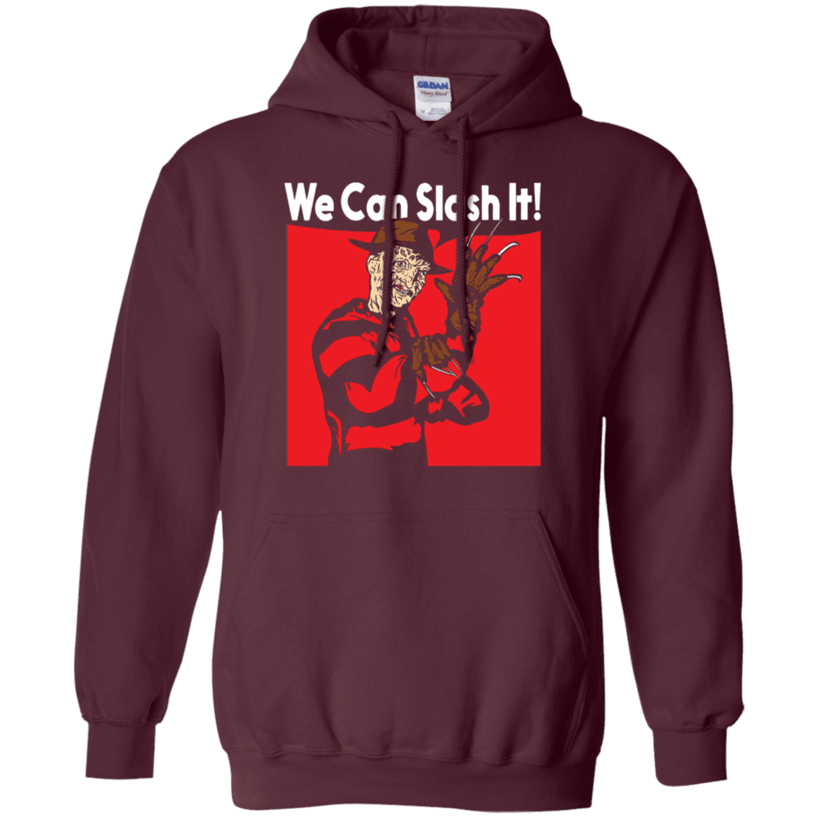 Sweatshirts Maroon / S We Can Slash It! Pullover Hoodie