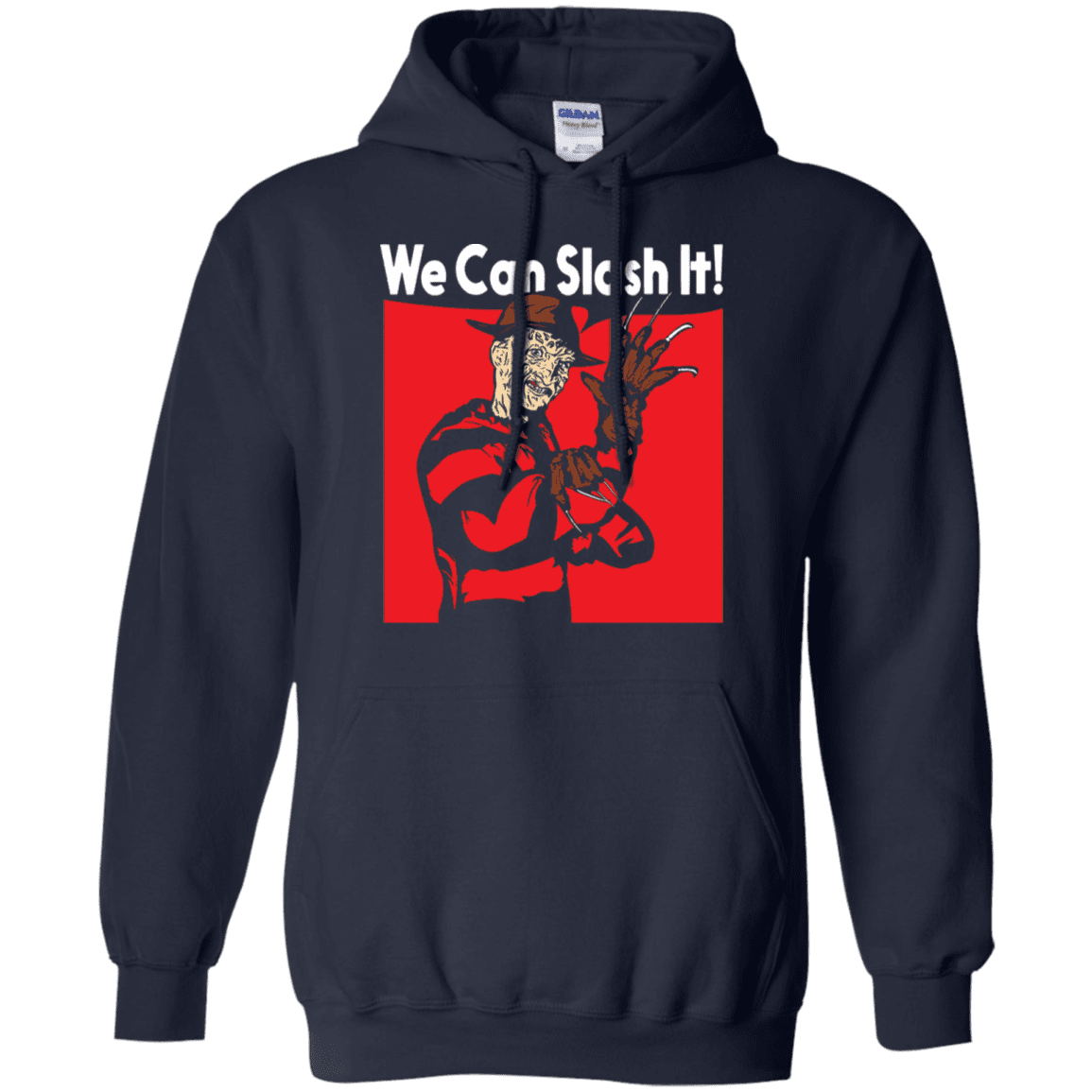 Sweatshirts Navy / S We Can Slash It! Pullover Hoodie