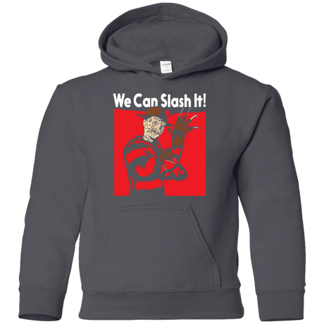 Sweatshirts Charcoal / YS We Can Slash It! Youth Hoodie