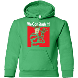 Sweatshirts Irish Green / YS We Can Slash It! Youth Hoodie