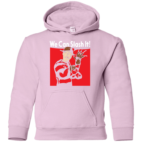 Sweatshirts Light Pink / YS We Can Slash It! Youth Hoodie