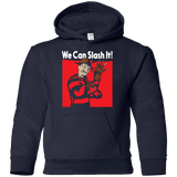 Sweatshirts Navy / YS We Can Slash It! Youth Hoodie