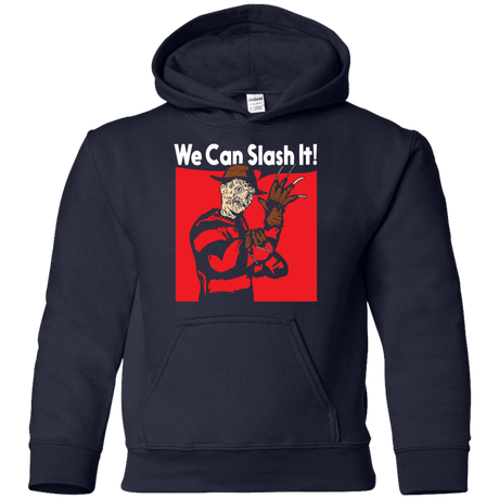 Sweatshirts Navy / YS We Can Slash It! Youth Hoodie