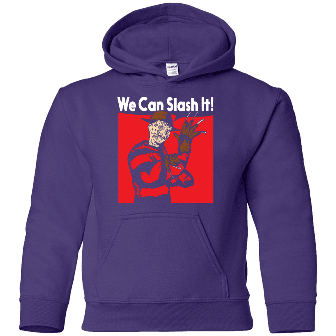 Sweatshirts Purple / YS We Can Slash It! Youth Hoodie