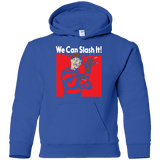 Sweatshirts Royal / YS We Can Slash It! Youth Hoodie