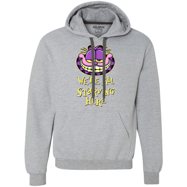 Sweatshirts Sport Grey / Small We're all starving Premium Fleece Hoodie