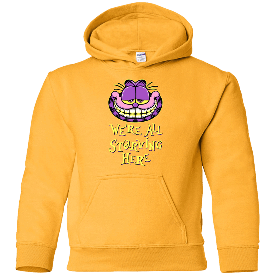 Sweatshirts Gold / YS We're all starving Youth Hoodie