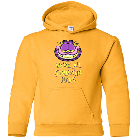 Sweatshirts Gold / YS We're all starving Youth Hoodie