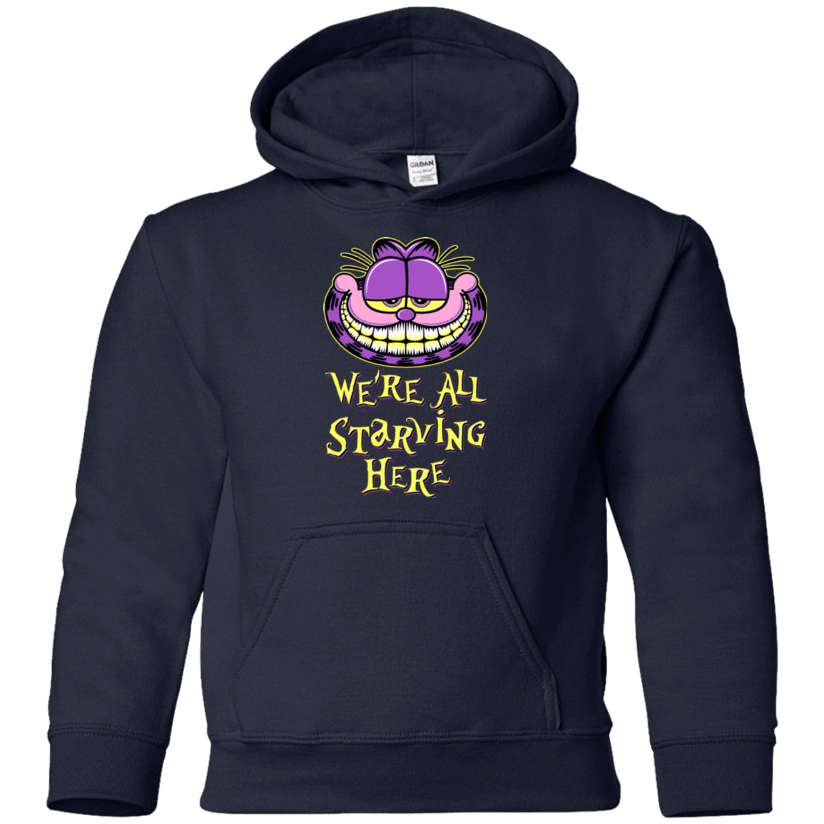 Sweatshirts Navy / YS We're all starving Youth Hoodie