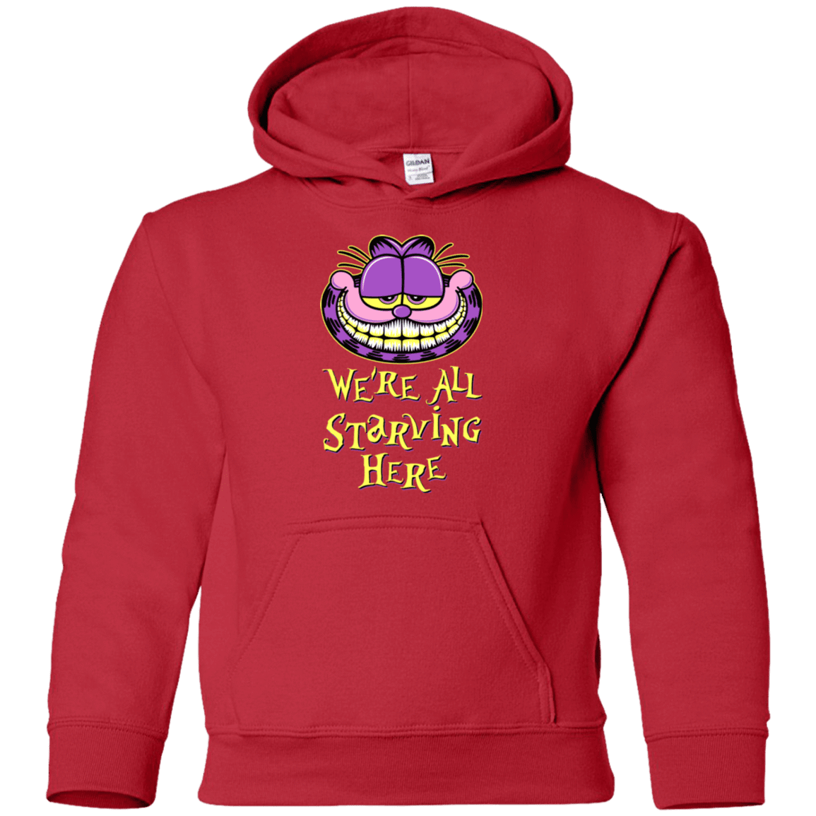 Sweatshirts Red / YS We're all starving Youth Hoodie