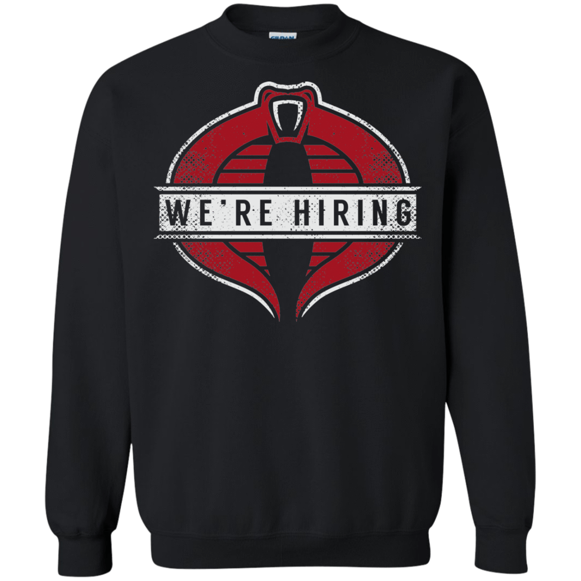 Sweatshirts Black / S We're Hiring Crewneck Sweatshirt