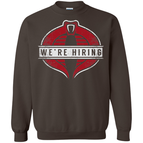 Sweatshirts Dark Chocolate / S We're Hiring Crewneck Sweatshirt