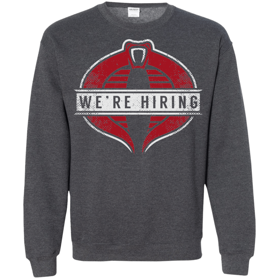 Sweatshirts Dark Heather / S We're Hiring Crewneck Sweatshirt