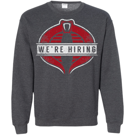 Sweatshirts Dark Heather / S We're Hiring Crewneck Sweatshirt