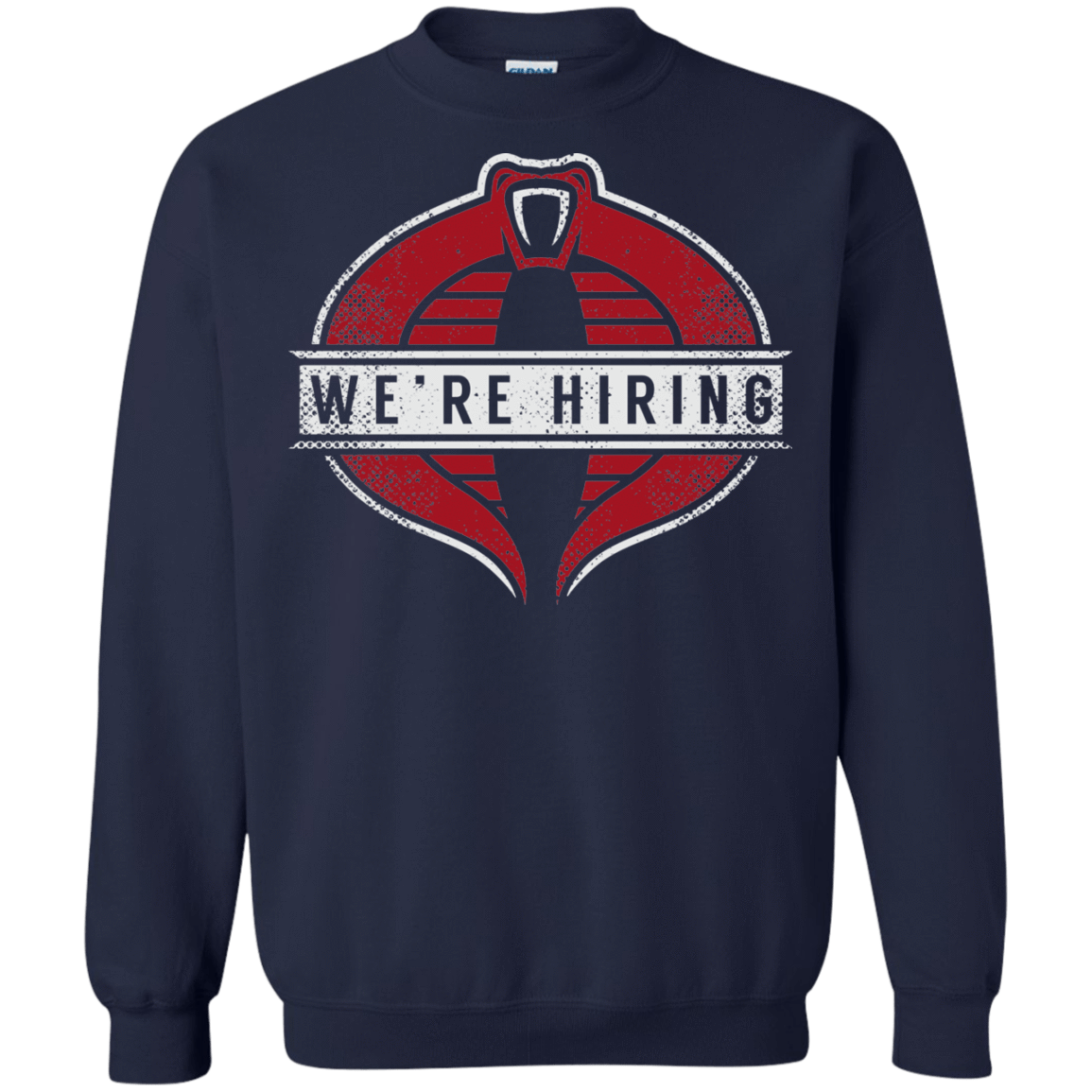 Sweatshirts Navy / S We're Hiring Crewneck Sweatshirt