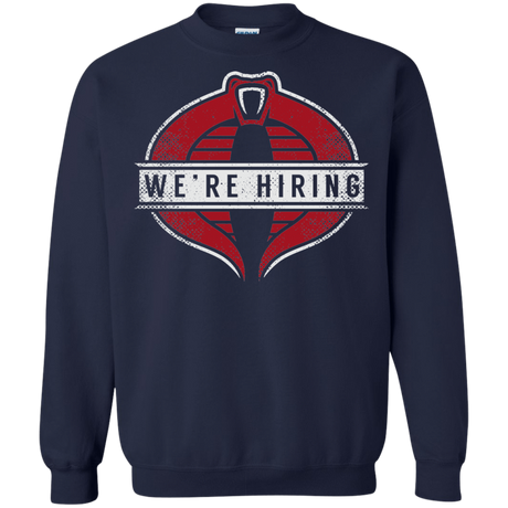 Sweatshirts Navy / S We're Hiring Crewneck Sweatshirt