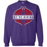 Sweatshirts Purple / S We're Hiring Crewneck Sweatshirt