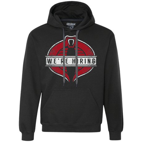 Sweatshirts Black / S We're Hiring Premium Fleece Hoodie