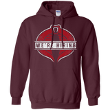 Sweatshirts Maroon / S We're Hiring Pullover Hoodie