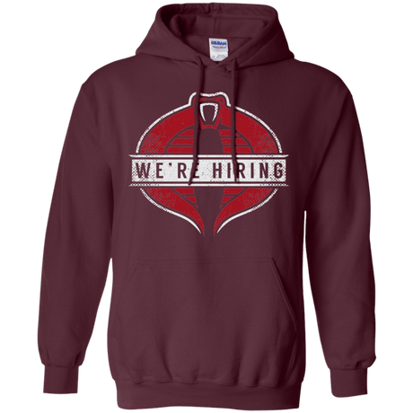Sweatshirts Maroon / S We're Hiring Pullover Hoodie