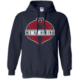 Sweatshirts Navy / S We're Hiring Pullover Hoodie