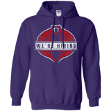 Sweatshirts Purple / S We're Hiring Pullover Hoodie