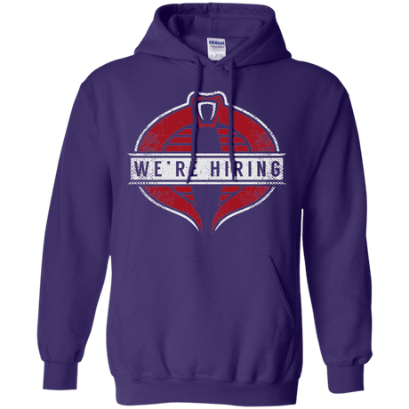 Sweatshirts Purple / S We're Hiring Pullover Hoodie