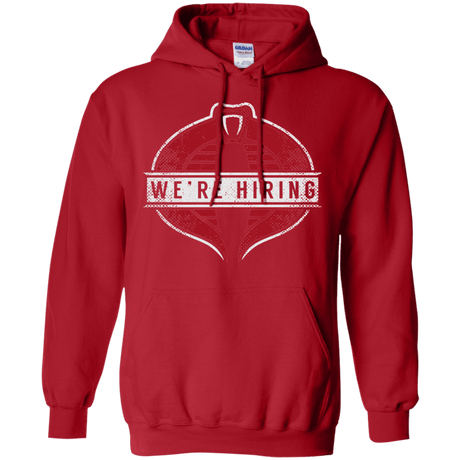 Sweatshirts Red / S We're Hiring Pullover Hoodie