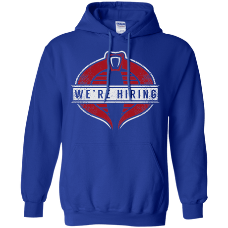 Sweatshirts Royal / S We're Hiring Pullover Hoodie