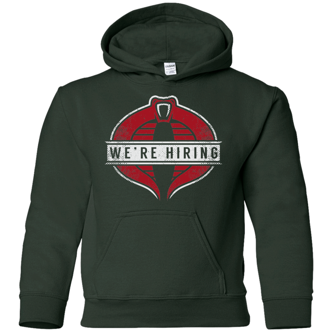 Sweatshirts Forest Green / YS We're Hiring Youth Hoodie