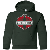 Sweatshirts Forest Green / YS We're Hiring Youth Hoodie