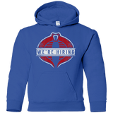 Sweatshirts Royal / YS We're Hiring Youth Hoodie