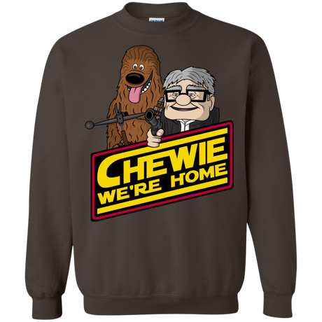 Sweatshirts Dark Chocolate / S We're home Crewneck Sweatshirt