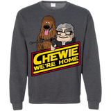 Sweatshirts Dark Heather / S We're home Crewneck Sweatshirt