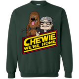 Sweatshirts Forest Green / S We're home Crewneck Sweatshirt