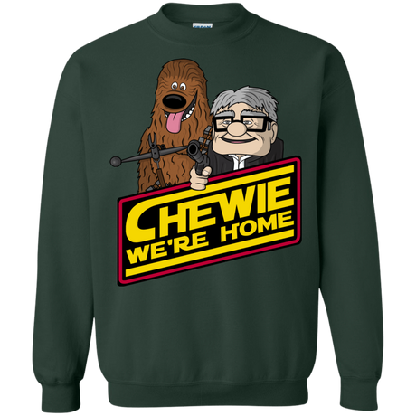 Sweatshirts Forest Green / S We're home Crewneck Sweatshirt